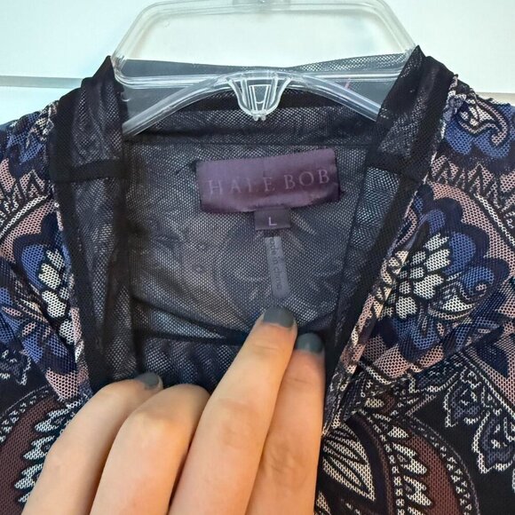 Hale Bb Sheer Long Sleeve turtleneck - Picture 2 of 3